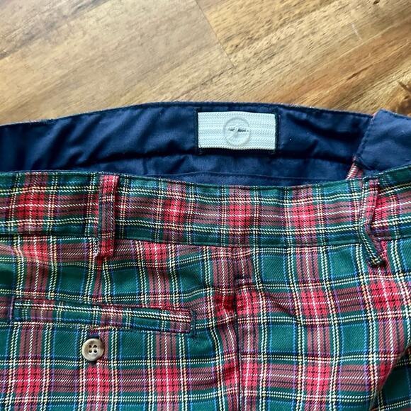 Florence Eiseman Navy Green Red Half Zip Sweater & Tartan Plaid Pants Set Boys 5 - Picture 12 of 12